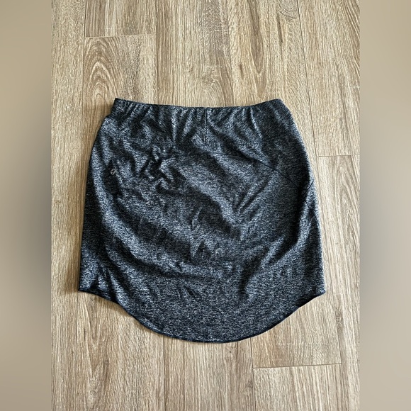 Oiselle Women’s Lux Skirt Blue Heathered Straight Stretch Athleisure - Size4 - Picture 4 of 6